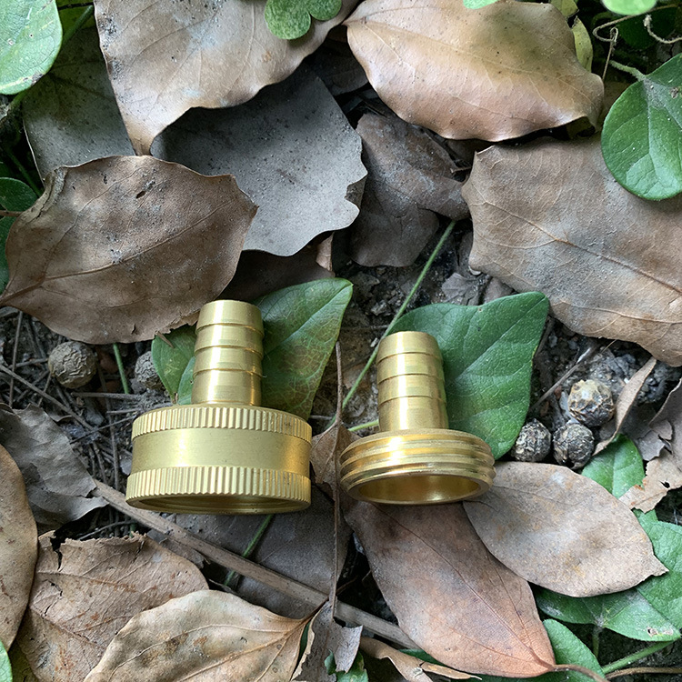 Amazon cobre 4 puntos conector de manguera de jardín 1/2 conector de tubería de agua herramientas de jardín accesorios de hardware