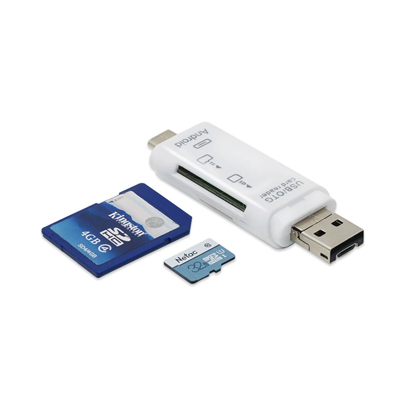 Сенхе -один -ридер USB2.0 Mircousb Typec Сан -в -один ридер к SD картам TF