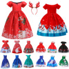 Christmas dress for princess, Amazon, with snowflakes, for performances