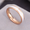 4mm ticking rose white