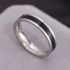 4mm ticking silver black