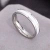 4mm glue silver white