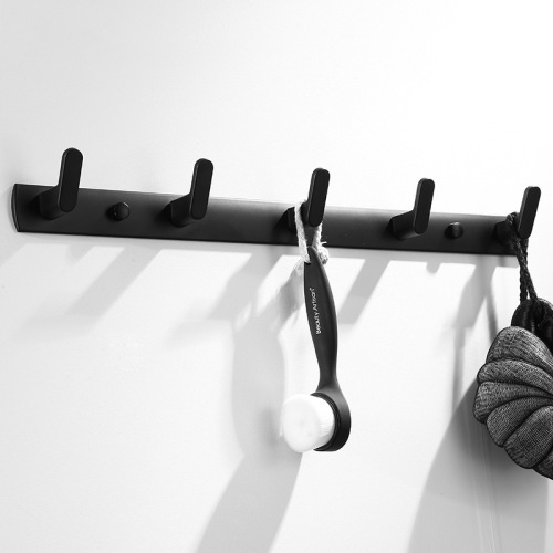 Door Back Hook Wall-Mounted Bathroom Towel Rack Hooks Punch-Free Clothes Wardrobe Dressing Room Coat Walls Hanging Clothes Hooks