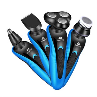 Feichen Electric Shaver Three-in-One Shaver Washed Shaver Rechargeable Shaver Factory Outlet