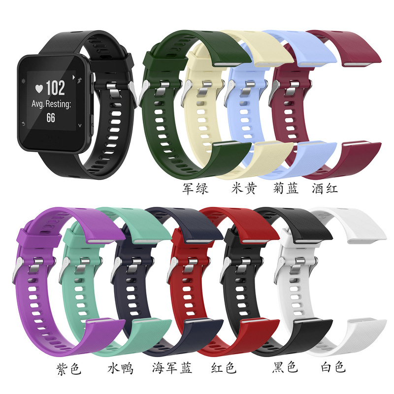 For Garmin forerunner35 35j forerunner30 Silicone Universal Strap