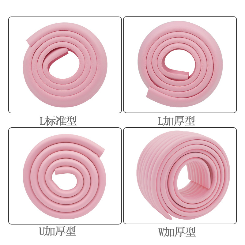 Bolsa de color inglés tira anticolisión tira de protección de seguridad para bebés protección para niños tira de borde de esquina de mesa antidetonante