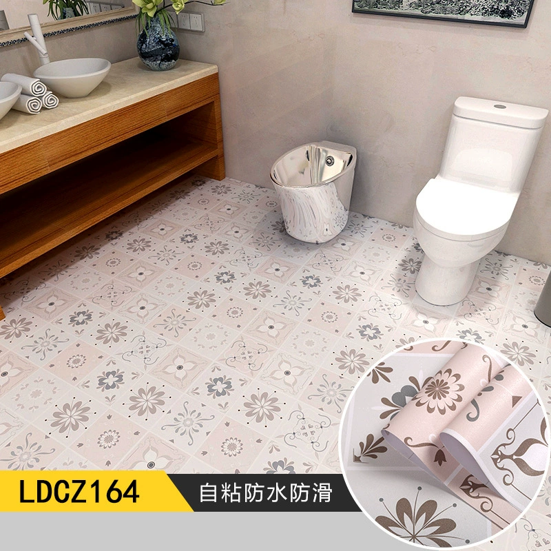 Waterproof self- adhesive non-slip sticker on wall, boho style