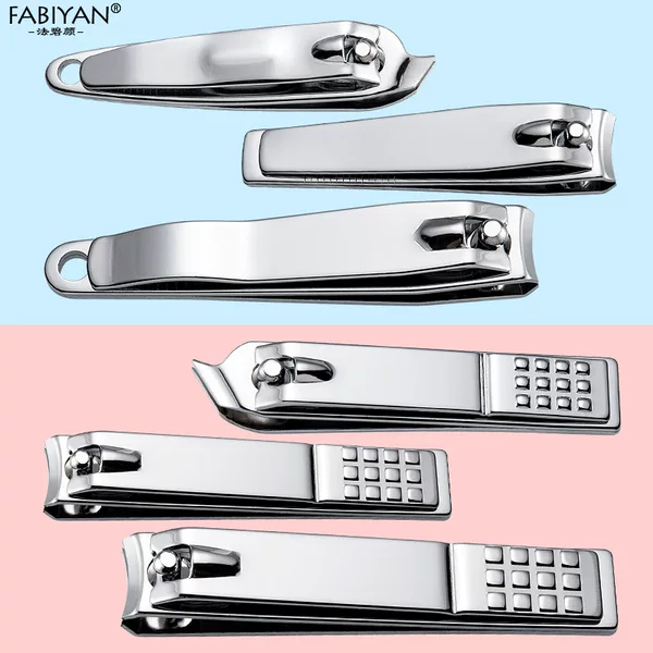 Nail Clippers, Household Manicure Scissors, 3 Pieces, Large and Small Flat and Oblique Nail Clippers, Single Pack, Good Quality Nail Clippers