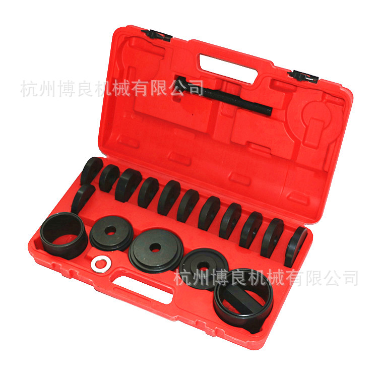 Juego de 23 piezas de desmontable de ángulo de elevación sin desmontable, desmontador de rodamientos de cubo de rueda, extractor de rodamientos de rueda delantera, desmontador de coche