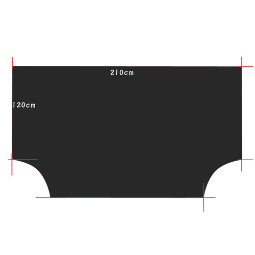 Car Snow Guard Cover with Silver Fabric Magnetic Adhesive Snow Guard Strap Storage Bag, Snowproof, Waterproof, Sunproof, Frostproof