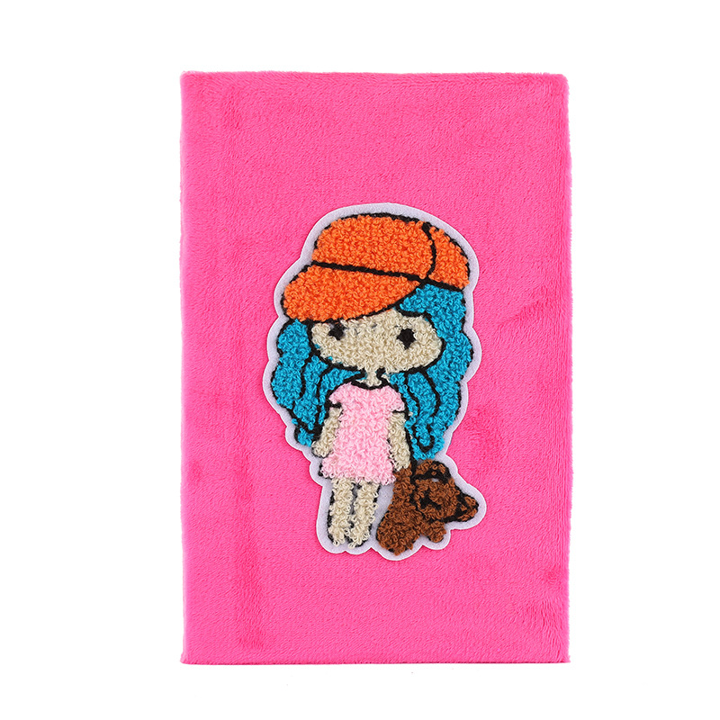 Estudiante creativo cuaderno lindo de La felpa impreso cuaderno mano cuenta Bloc Ventas Directas fábrica