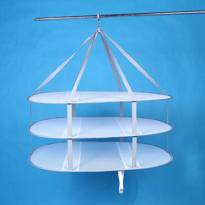 sweater Tile Drying Netbag multi-function Laundry basket Double three Airing clothes Socks Underwear Dedicated coat hanger