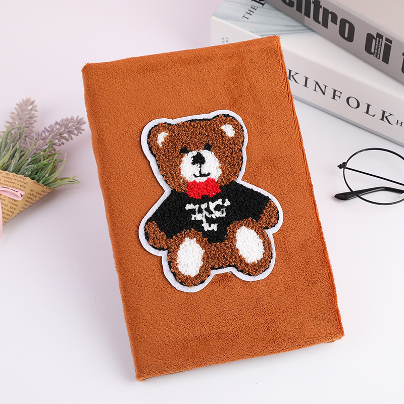 Estudiante creativo cuaderno lindo de La felpa impreso cuaderno mano cuenta Bloc Ventas Directas fábrica