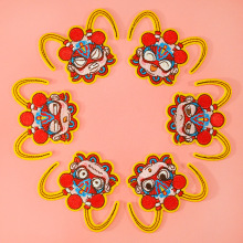 远大电脑绣花标卡通京剧美猴王刺绣补丁贴服装辅料刺绣贴diy布贴