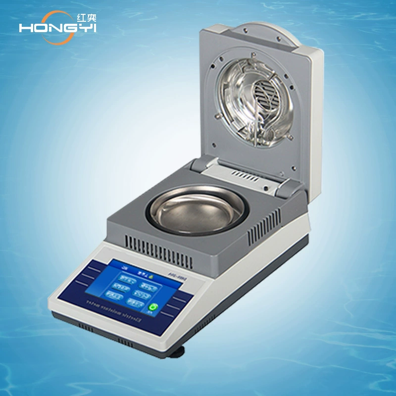 Hongyi 50g-10mgDHS-10 пищевое зерно почва чай цифровой дисплей галогенный анализатор влажности