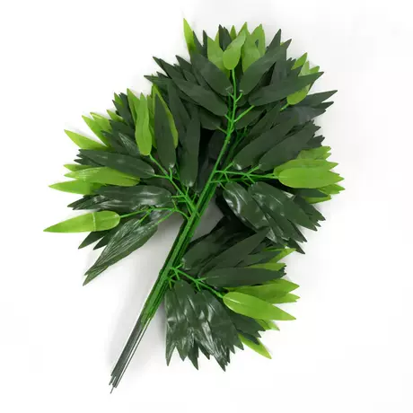 Silk cloth bamboo branch