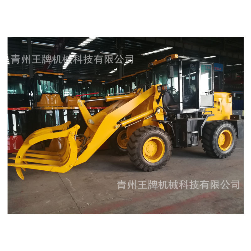 青州938装载机 加长臂装粮斗铲车 高臂高卸载整车可定 制