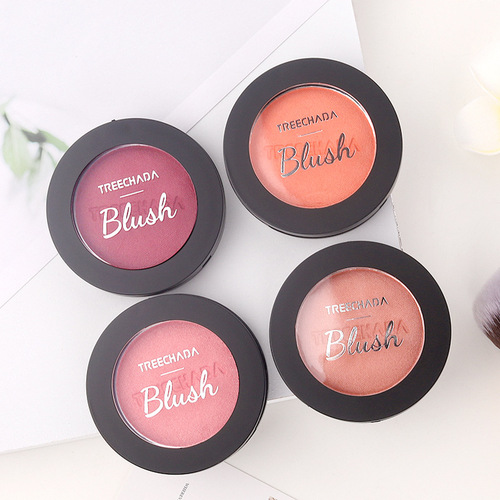 With Chinese label, Thai new product treechada blush, nude makeup, waterproof, contouring, and complexion modification