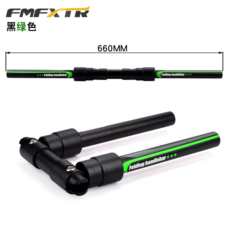 Liberación rápida Scooter Eléctrico plegable manillar bicicleta de montaña cabeza mango horizontal accesorios de modificación de la bicicleta