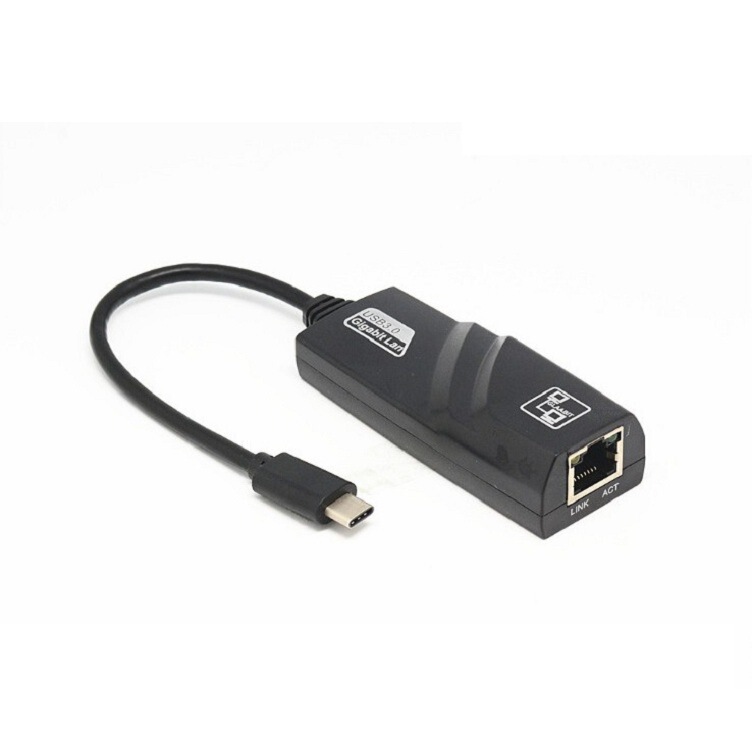 Type-C to Rj45 Gigabit Network Interface Supports MacBook Air 3.0 to Gigabit Network Card