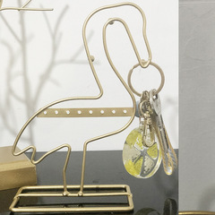 Factory Direct Cross-Border Nordic Necklace Earring Jewelry Rack Decorative Shelf Ornament Creative European Iron Wire Stand