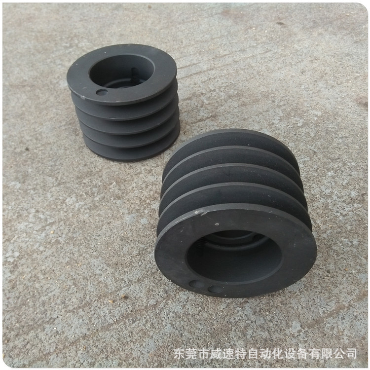 供应沙井SPA锥套式皮带轮3槽皮带轮欧标皮带轮