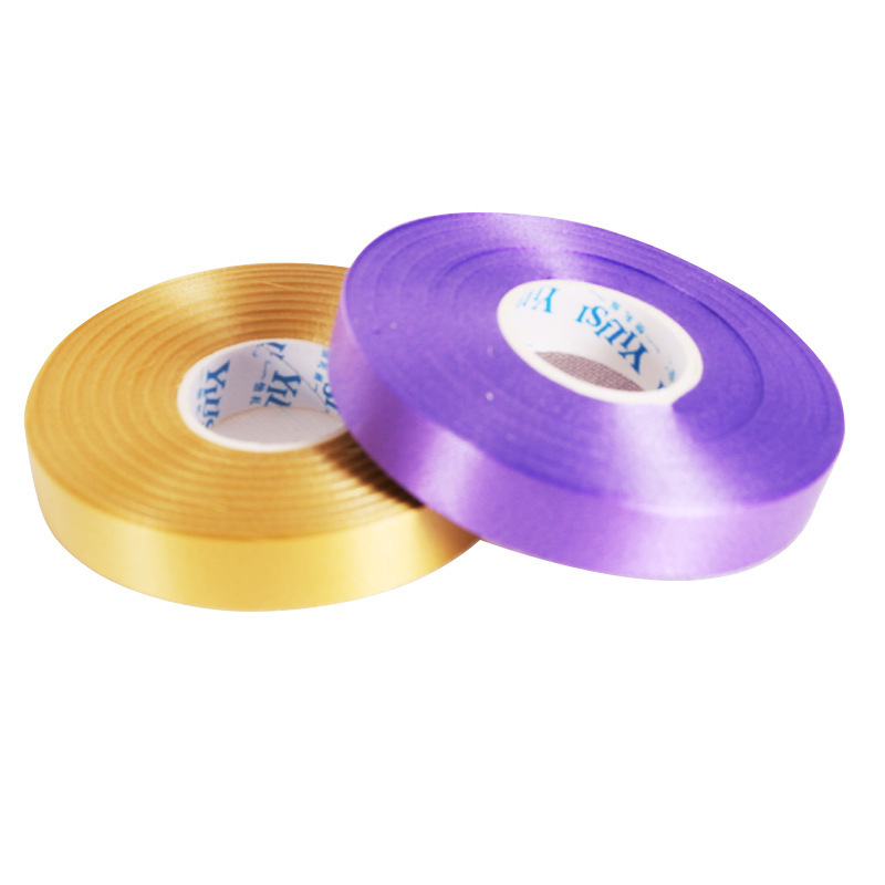 Fabricante al por mayor accesorios de globo 30 metros cinta de plástico anillo decoración cinta globo cinta