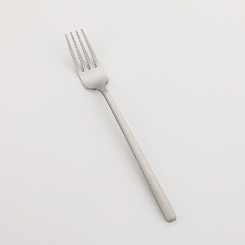 자연 색상 포크