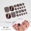 Summer Japanese leg stickers, nail stickers, fake nails for nails, 22 years, new collection