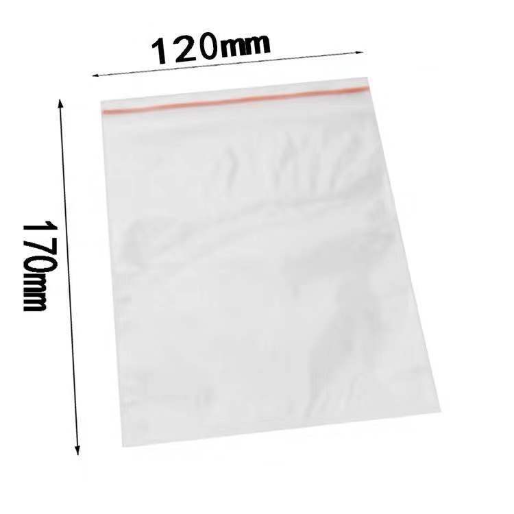Deli bolsa sellada transparente bolsa de autosellado engrosada bolsa de plástico desechable de tamaño pequeño teléfono móvil con bolsa de embalaje de alimentos