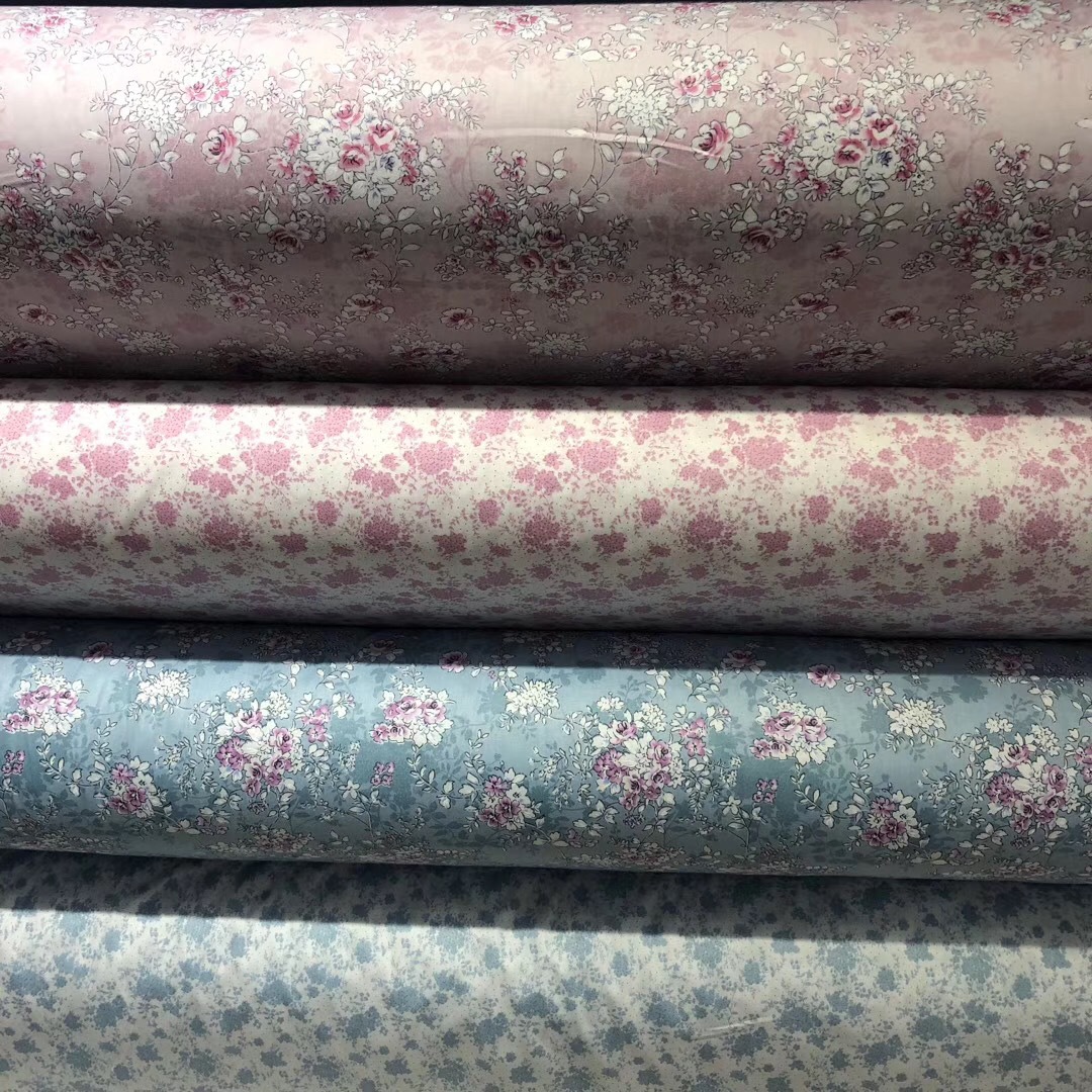 窄幅小花批发被套卡通睡衣布宝宝全棉斜纹A类碎花布料加工