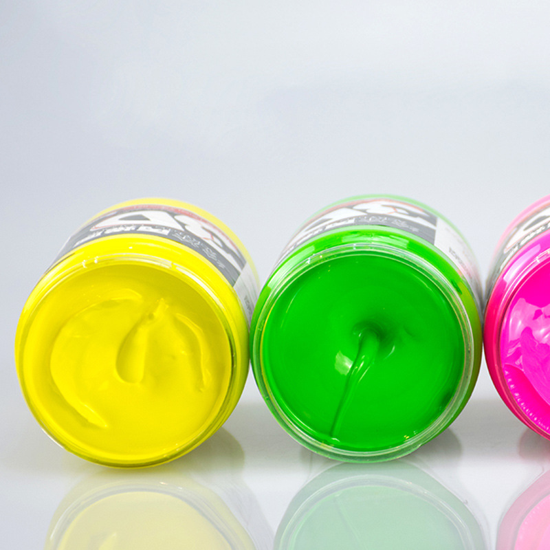 Material de pintura de bambú 3D fábrica directa al aire libre acrílico pintado a mano textil exterior pintura de la pared arte pintado a mano pintura acrílica