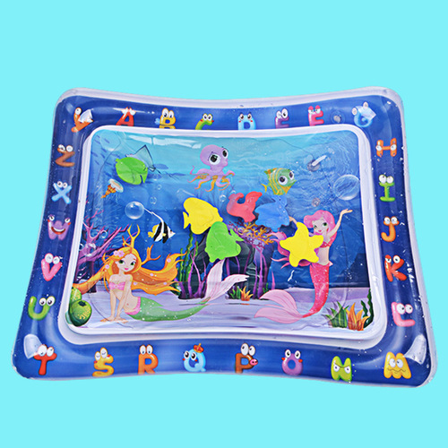 Cross-border toy wholesale summer baby splash pad pvc infant inflatable pat pad