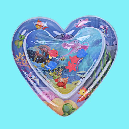 Cross-border toy wholesale summer baby splash pad pvc infant inflatable pat pad