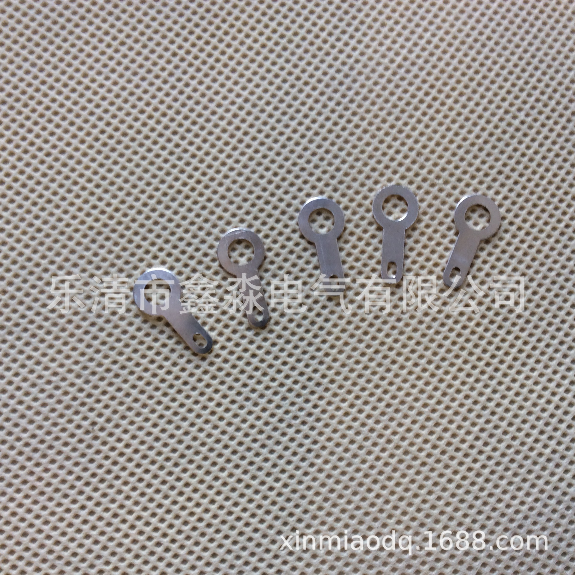 头焊片铜端子 线耳 铜接线片 铜单头焊片 Φ6.2