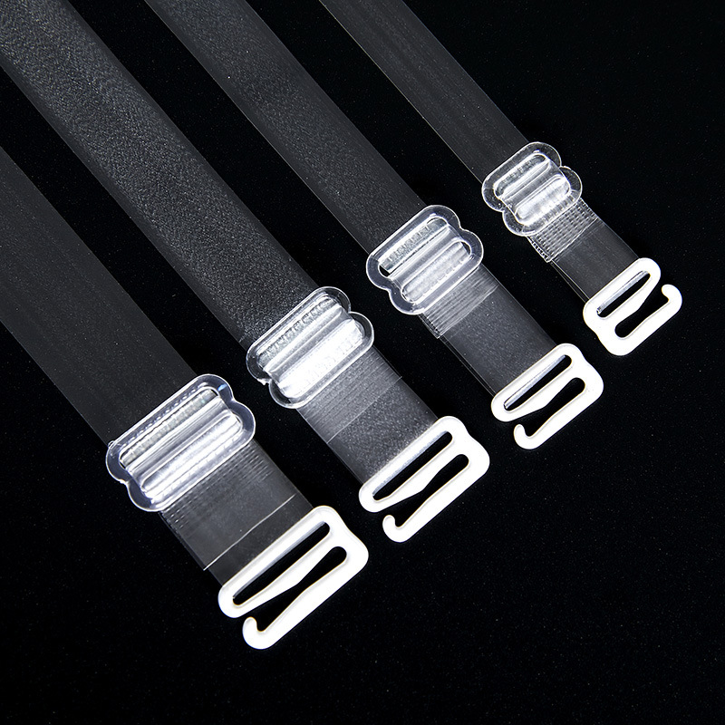 Invisible transparent matte straps
