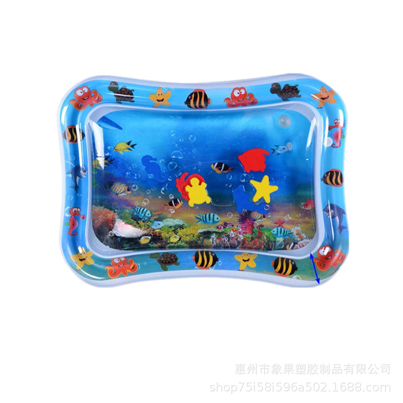Las almohadillas de agua para bebés guían a los bebés a aprender a gatear las almohadillas de inyección de agua CPC no contiene BPA, inspección completa de inflado de fábrica transfronteriza