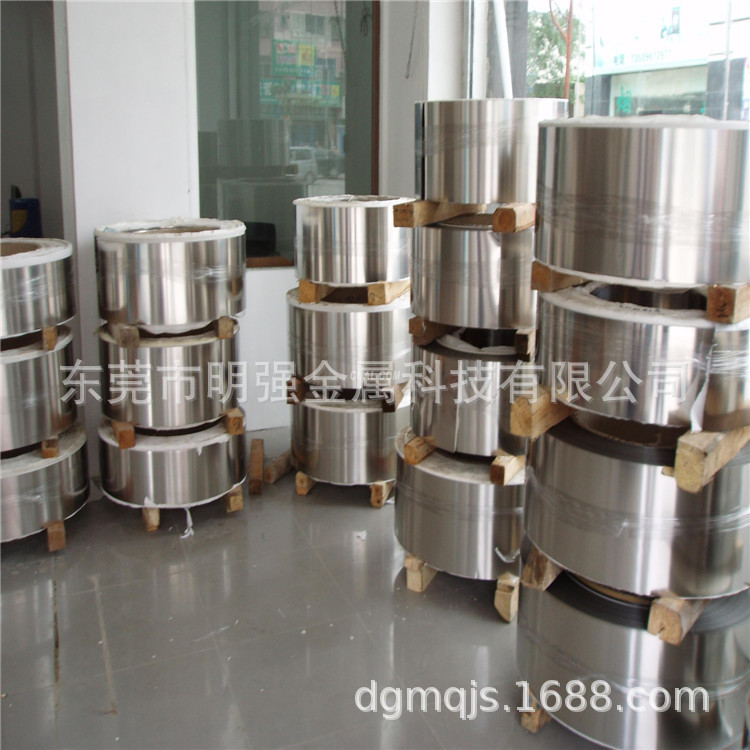 厂家直销 201镀镍不锈钢带 精密201/316/304不锈钢带