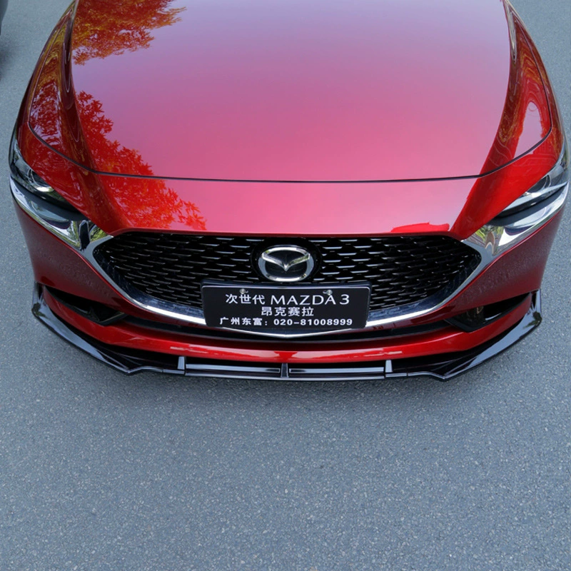 Подходит для 2020 Mazda 3 Модифицированная Передняя Лопата Angkesaila Модифицированная, чтобы окружить бампер украшения передней губы