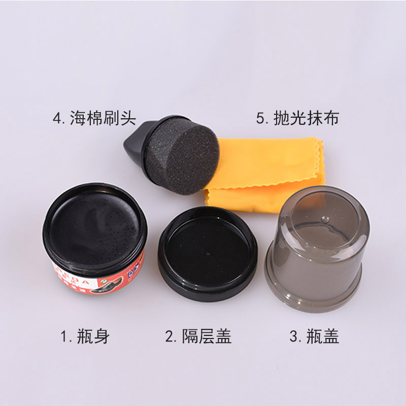 En stock al por mayor kangbida cuero cuidado de la limpieza mantenimiento I aceite perezoso traje esponja viaje portátil zapato polaco