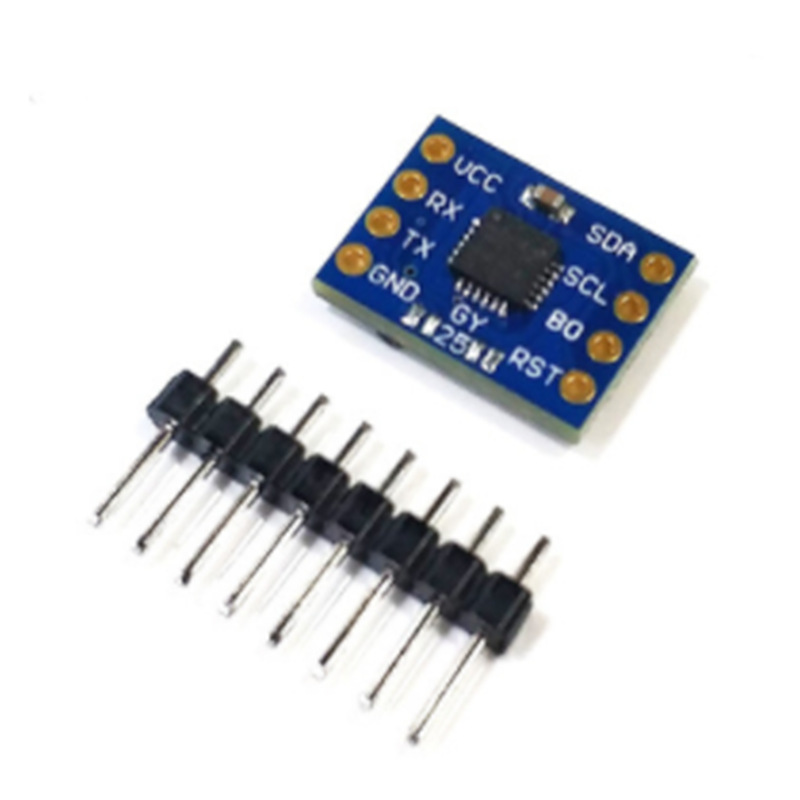 GY-25倾斜度角度传感器模块 串口直接输出角度数MPU-6050模块 XTW