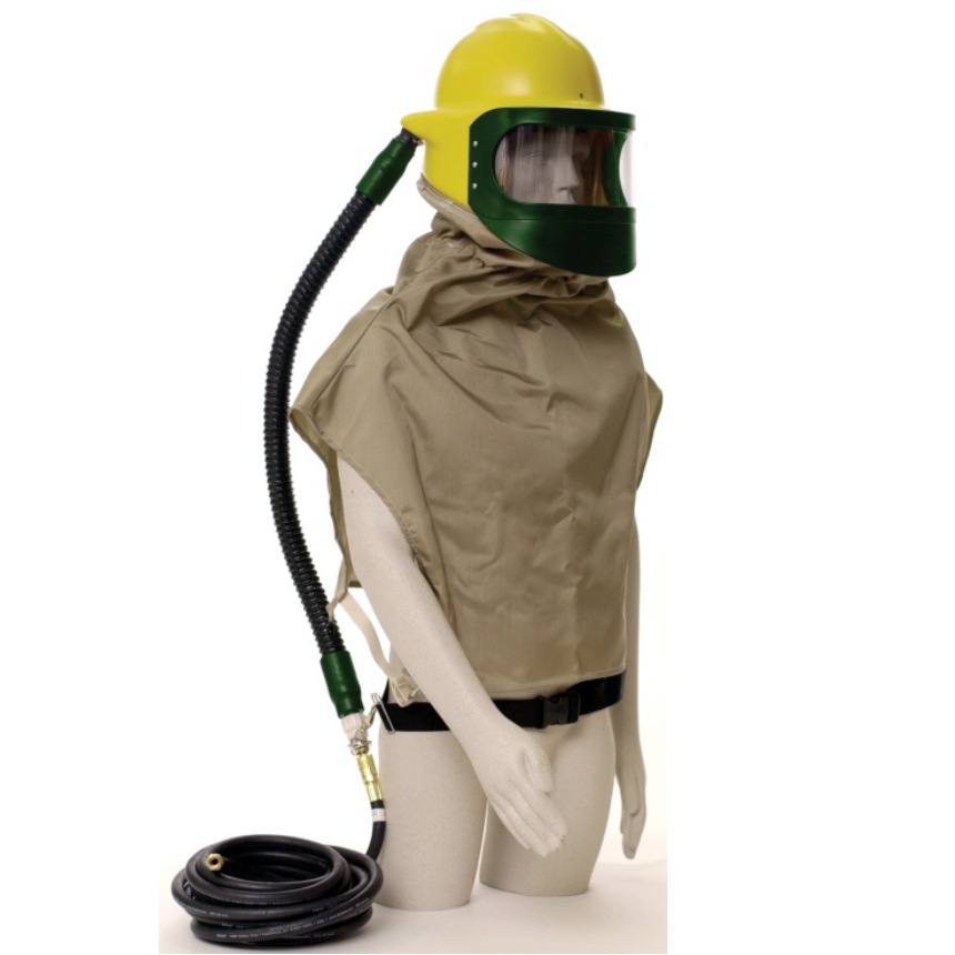 Bullard长管供气GenVX喷砂头盔|bullard喷砂防护|bullard喷砂头罩