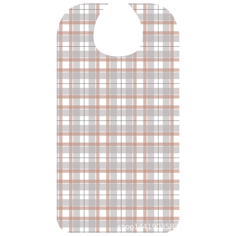 Babero babero de ancianos babero adulto babero de alimentos ancianos anti-fouling fabricante a prueba de fugas en stock suministro de logotipo imprimible