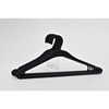 新款黑色塑料衣架干洗店酒店专用儿童衣架服装厂衣架厂家批发|ms