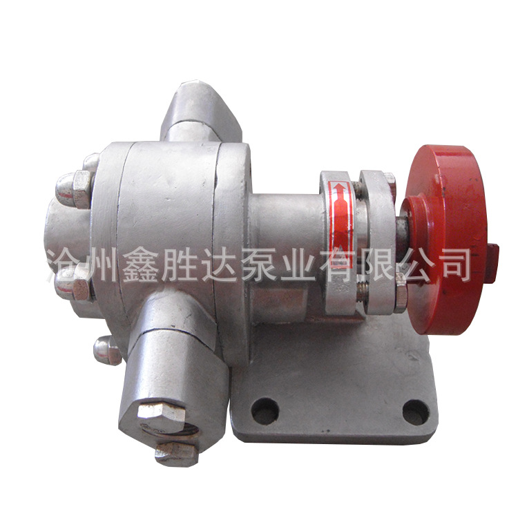 KCB18.3不锈钢齿轮泵厂家 1立方日化齿轮泵 泊头油泵齿轮泵