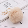 Demi-season fashionable keychain, bag, plush pendant, wholesale