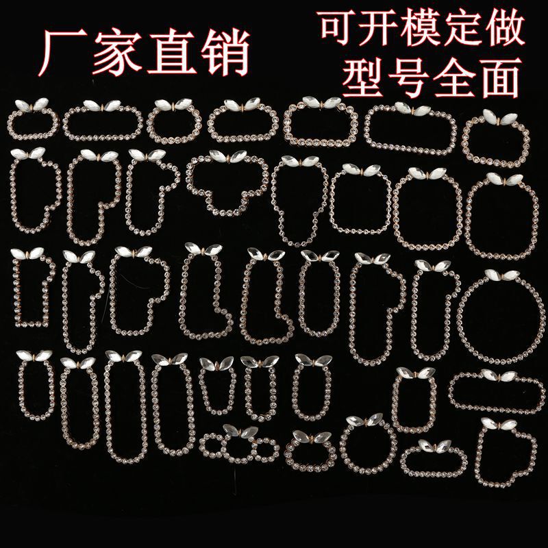 diy jewelry accessories reno3pro Huawei p40pro Xiaomi 10 Apple 11MAX phone case v30 lens ring