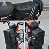 Electric storage system, mountain bike trunk, travel bag for cycling, pack, equipment with accessories