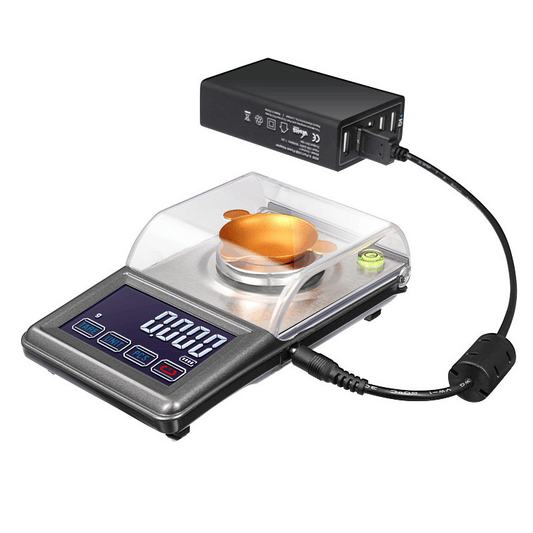 50g电子秤DS-26电子天平秤30g/0.001g珠宝秤克拉秤USB充电