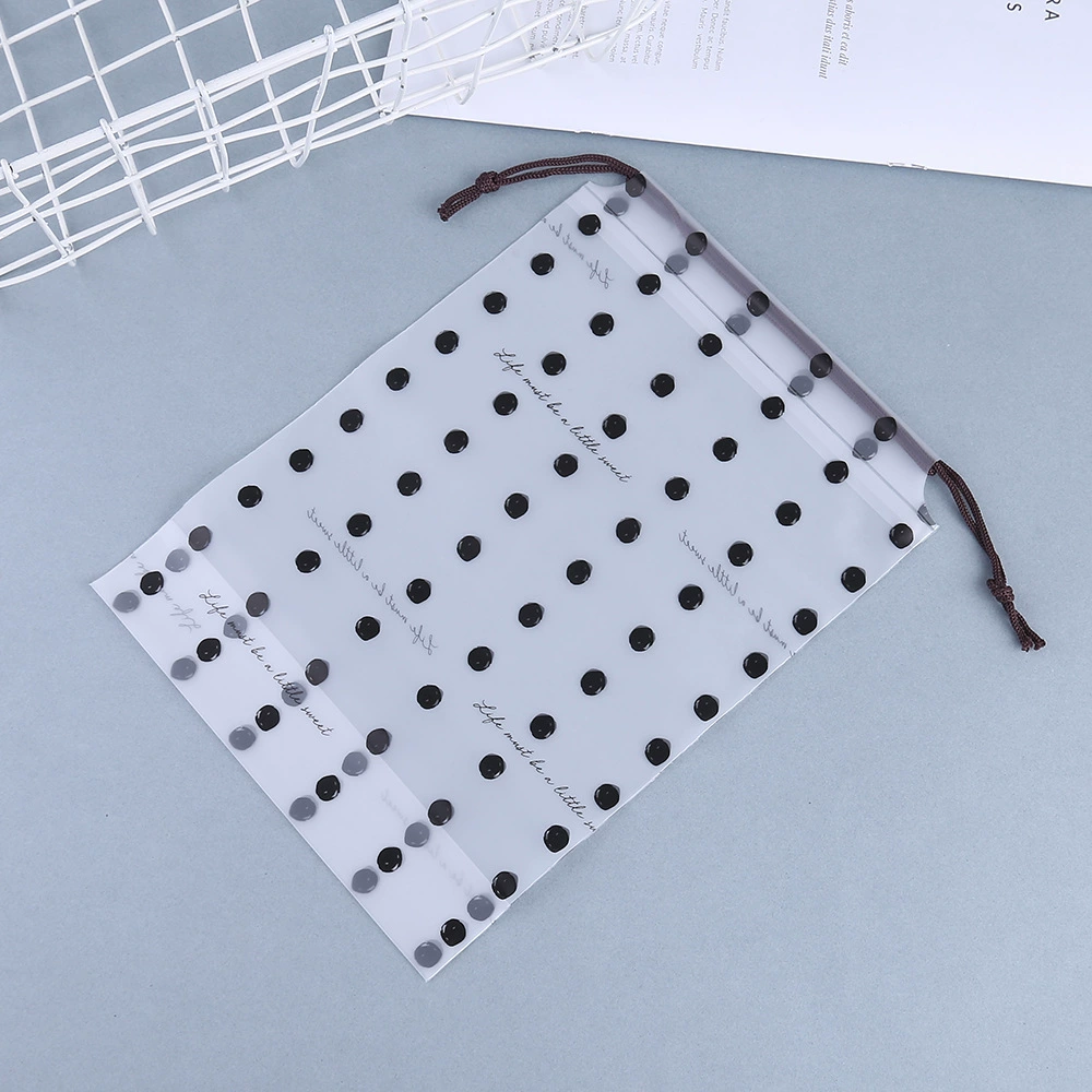 Прозрачные носки для полотенец сгруппированные карманы сумка для хранения нижнего белья на шнурке в наличии оптом eva матовый полиэтиленовый пакет в наличии